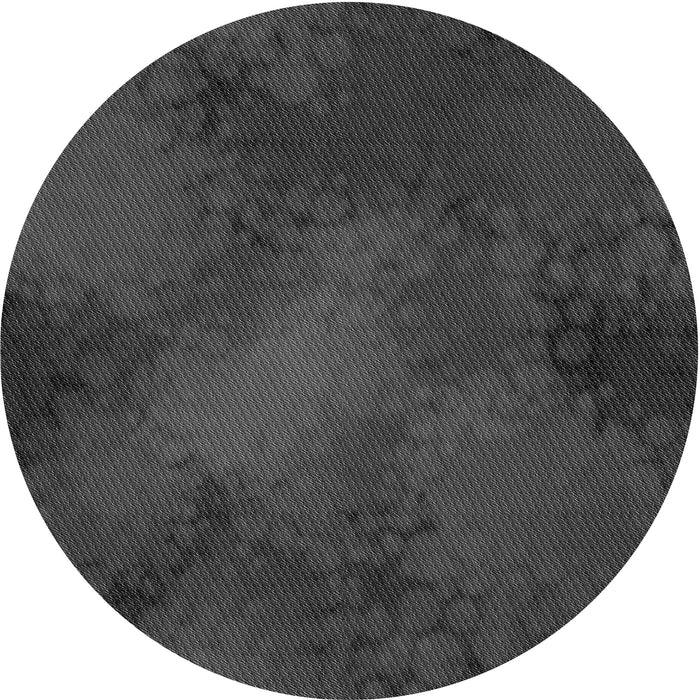Square Patterned Charcoal Black Rug, pat2957gry