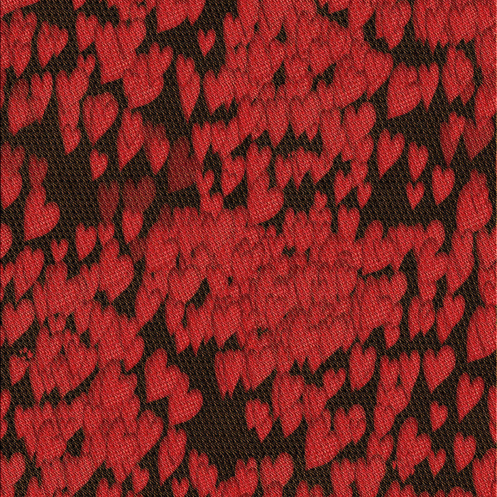 Machine Washable Transitional Saffron Red Rug, wshpat2958org