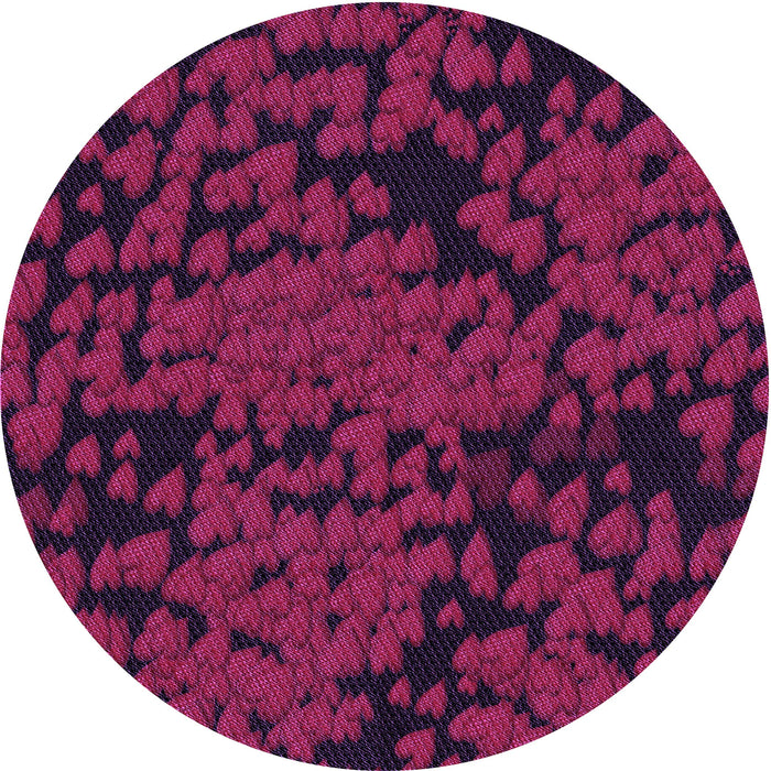 Square Machine Washable Transitional Raspberry Red Rug in a Living Room, wshpat2958pur