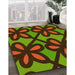 Machine Washable Transitional Red Rug in a Family Room, wshpat2959yw