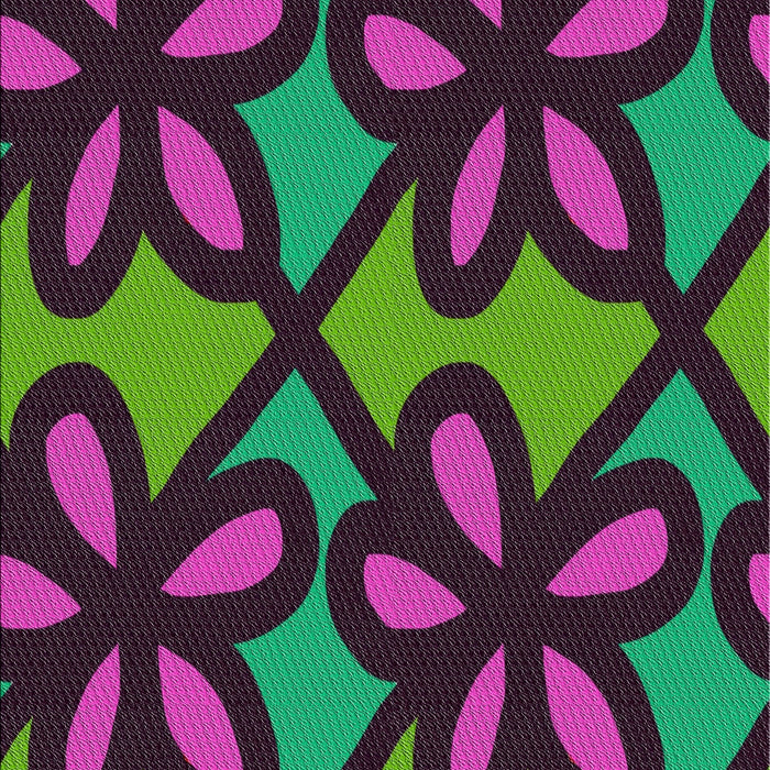 Patterned Dark Purple Modern Rug, pat2959