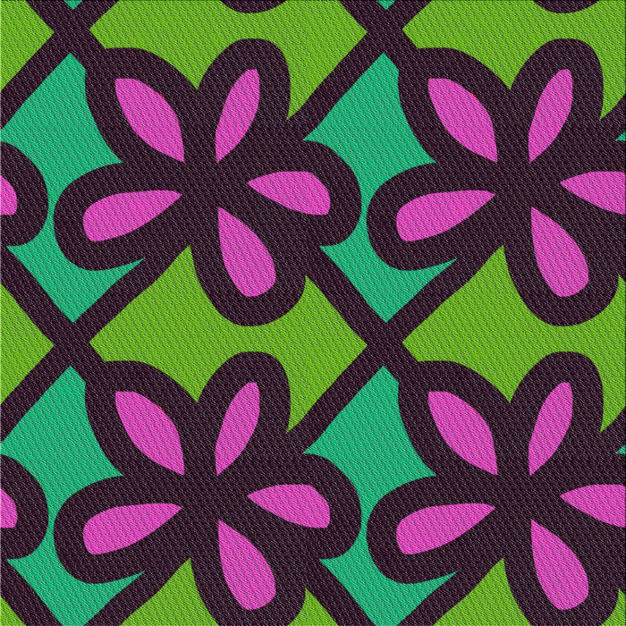 Square Patterned Dark Purple Modern Rug, pat2959