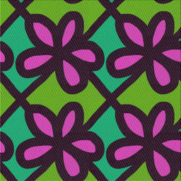 Sideview of Machine Washable Transitional Dark Purple Rug, wshpat2959