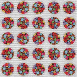 Sideview of Machine Washable Transitional Chestnut Brown Rug, wshpat295