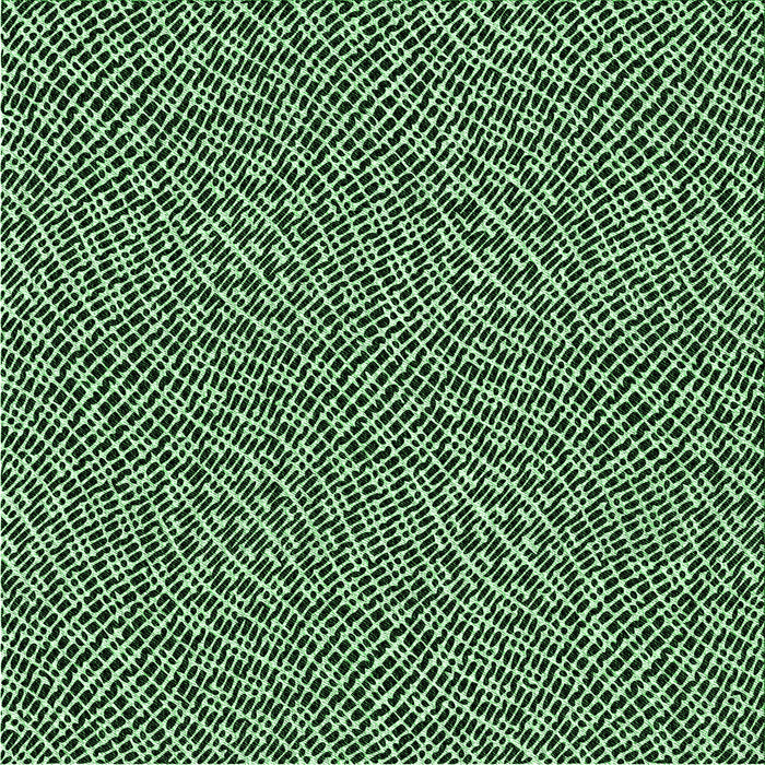 Round Patterned Light Green Rug, pat296grn