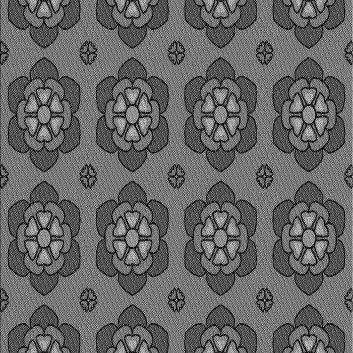 Machine Washable Transitional Gunmetal Gray Rug, wshpat2960gry