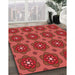 Machine Washable Transitional Red Rug in a Family Room, wshpat2960rd