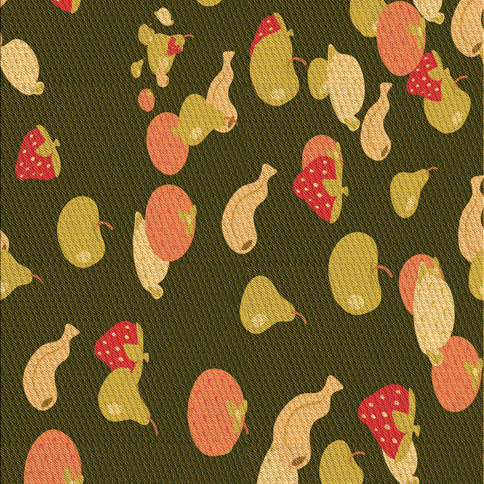 Patterned Bakers Brown Rug, pat2961org