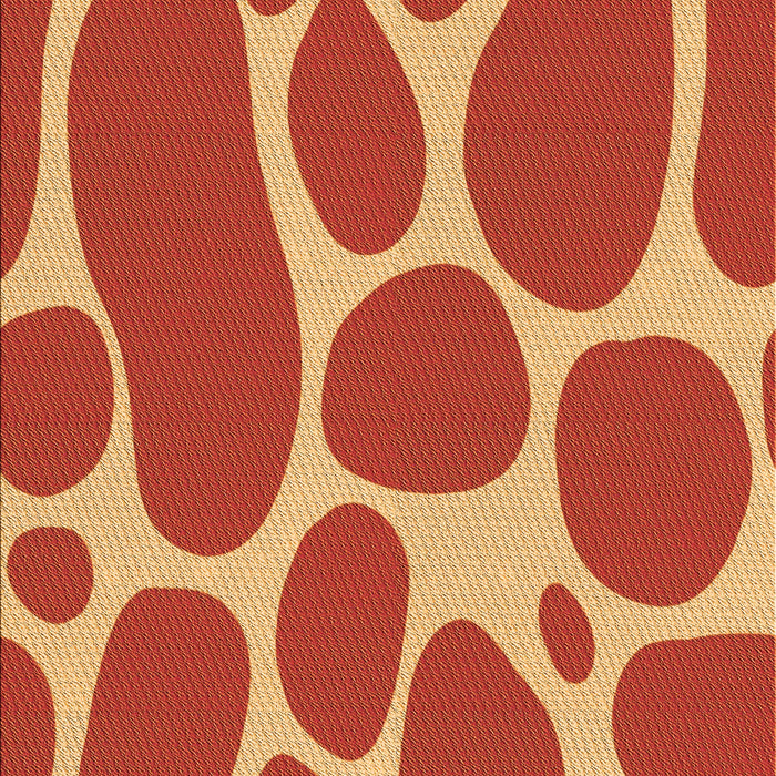 Machine Washable Transitional Orange Rug, wshpat2962org