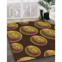 Patterned Red Rug, pat2963org