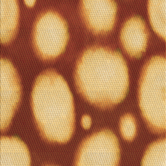 Patterned Orange Rug, pat2964org