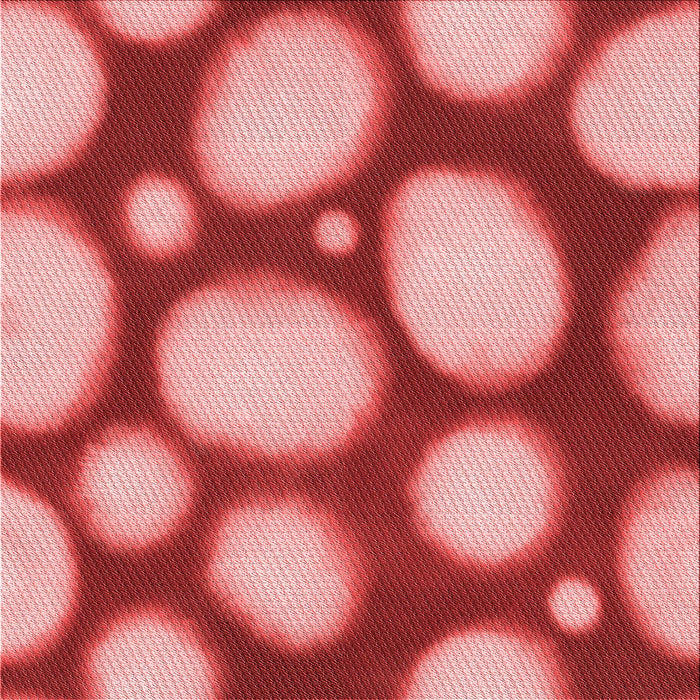 Round Machine Washable Transitional Light Coral Pink Rug, wshpat2964rd