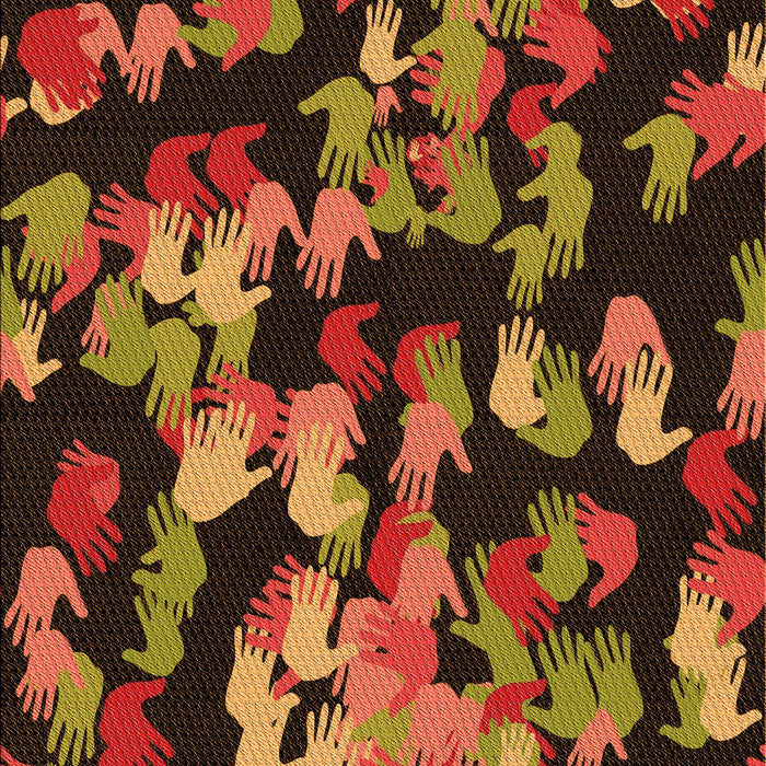 Patterned Sedona Brown Rug, pat2965org