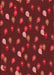 Patterned Crimson Red Rug, pat2966rd