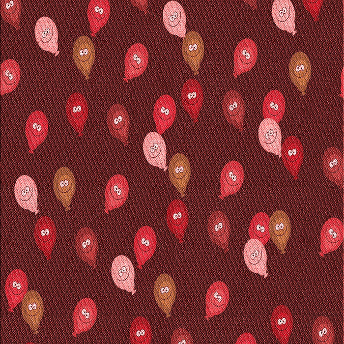Patterned Crimson Red Rug, pat2966rd