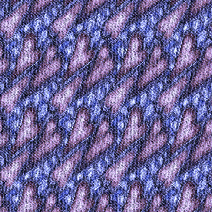 Machine Washable Transitional Purple Rug, wshpat2967blu