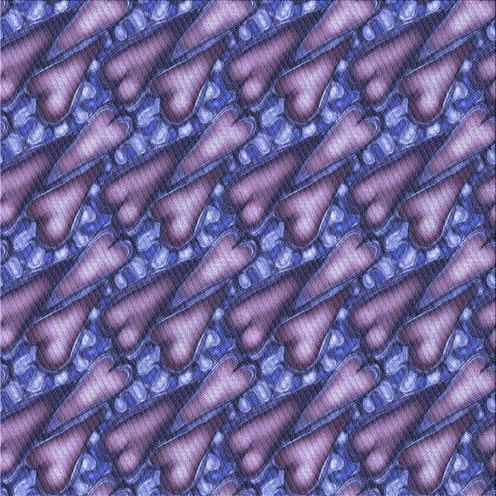 Round Machine Washable Transitional Purple Rug, wshpat2967blu