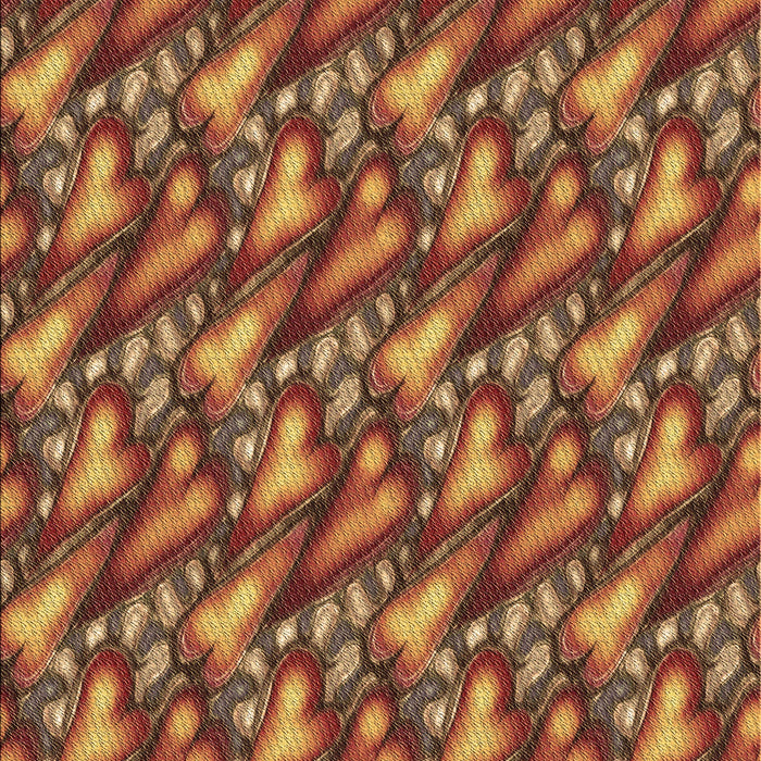 Machine Washable Transitional Tomato Red Rug, wshpat2967brn