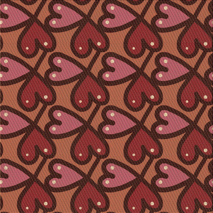 Round Machine Washable Transitional Red Rug, wshpat2968brn