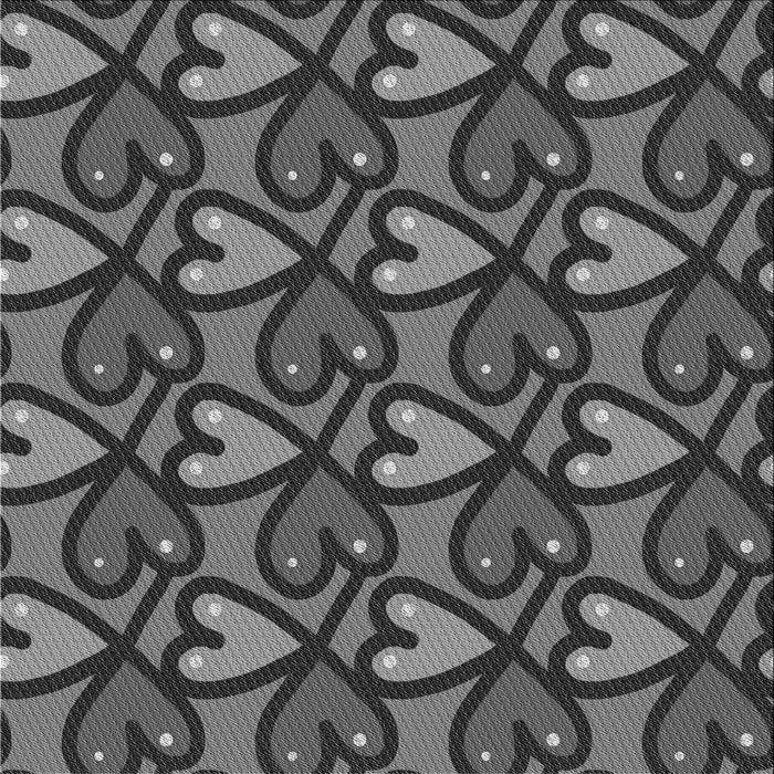 Round Machine Washable Transitional Gray Rug, wshpat2968gry