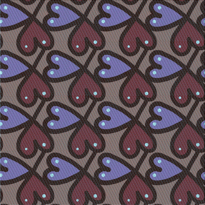 Round Machine Washable Transitional French Lilac Purple Rug, wshpat2968lblu