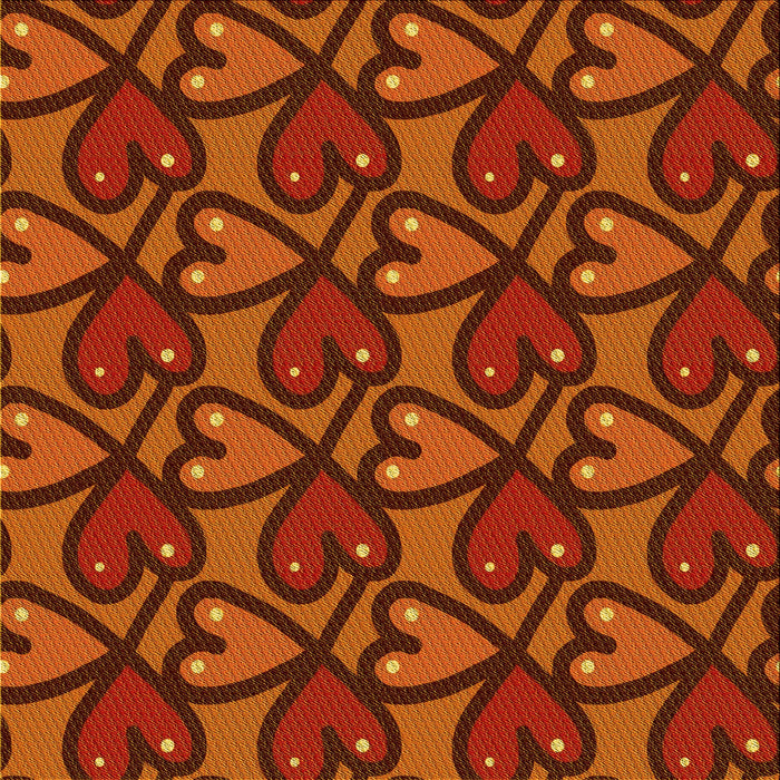 Round Machine Washable Transitional Orange Red Orange Rug, wshpat2968yw