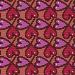 Sideview of Machine Washable Transitional Red Rug, wshpat2968