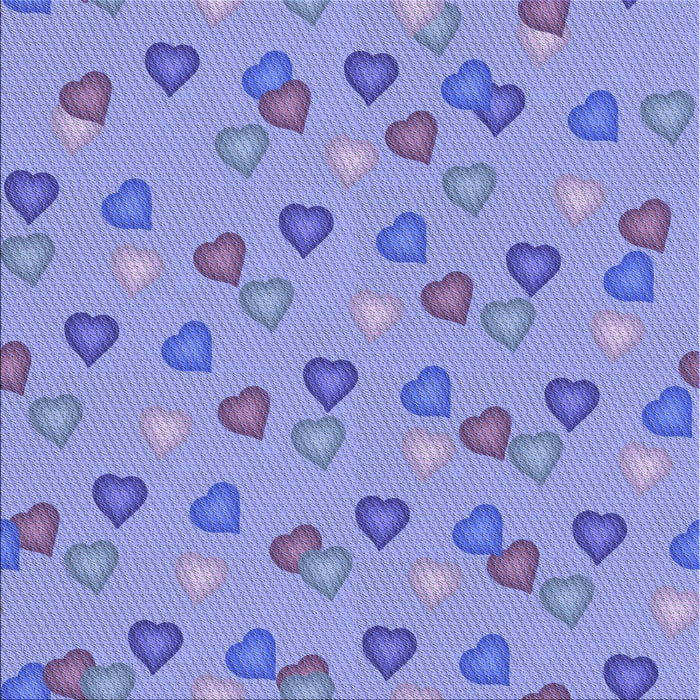 Round Patterned Sky Blue Rug, pat2969blu