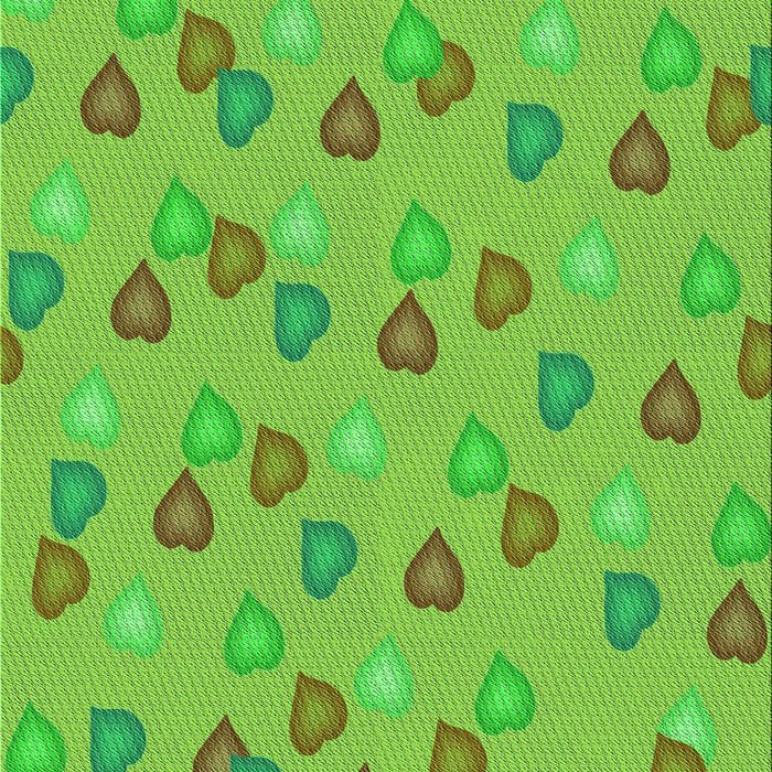 Patterned Bright Green Rug, pat2969grn