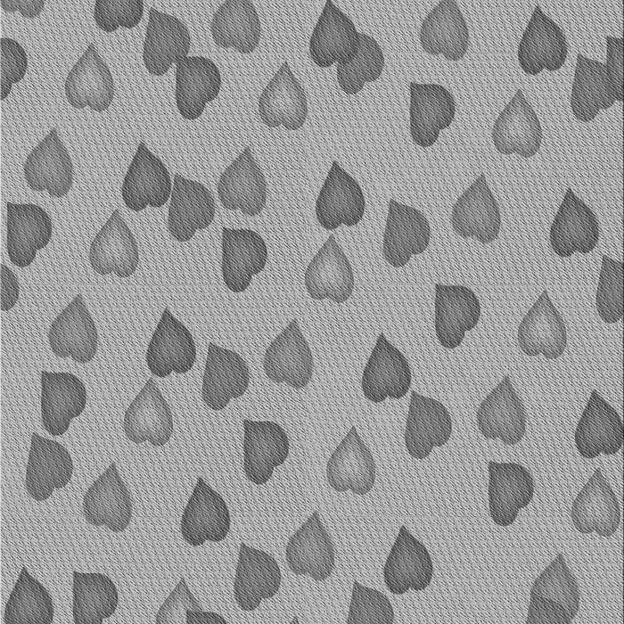 Machine Washable Transitional Cloud Gray Rug, wshpat2969gry