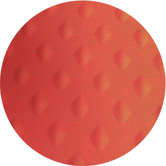 Square Patterned Orange Red Orange Rug, pat297org