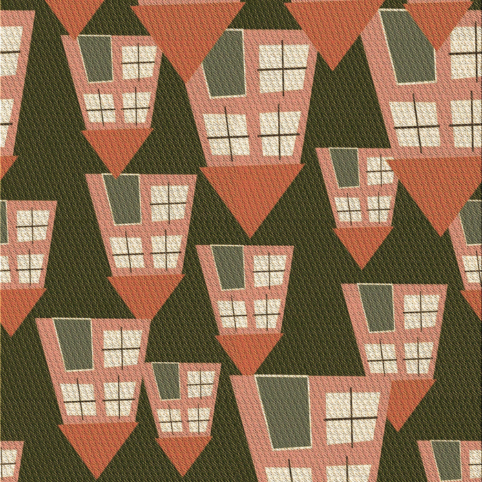 Patterned Dark Bronze Brown Rug, pat2970brn