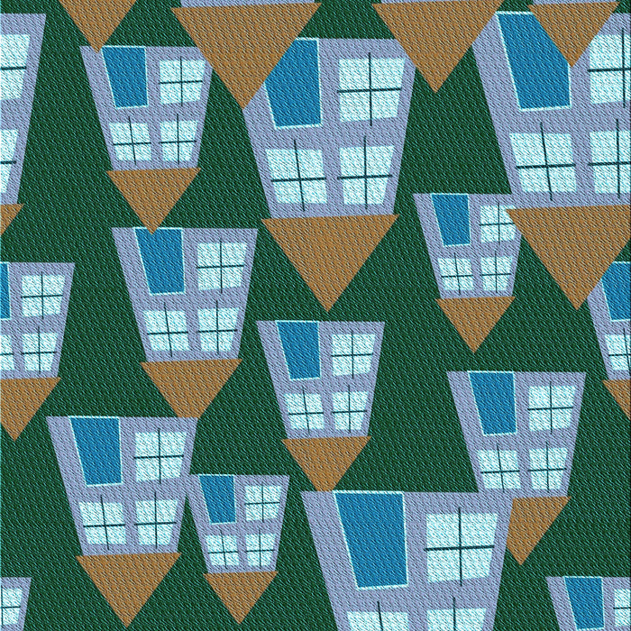 Machine Washable Transitional Deep-Sea Green Rug, wshpat2970lblu