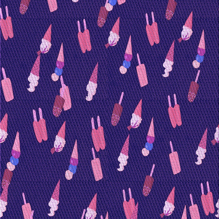 Patterned Denim Dark Blue Rug, pat2971pur