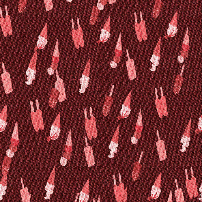 Patterned Red Rug, pat2971rd