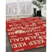 Machine Washable Transitional Red Rug in a Family Room, wshpat2972org