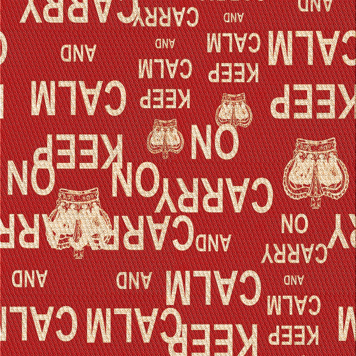 Patterned Red Rug, pat2972org