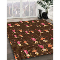 Patterned Red Rug, pat2973org