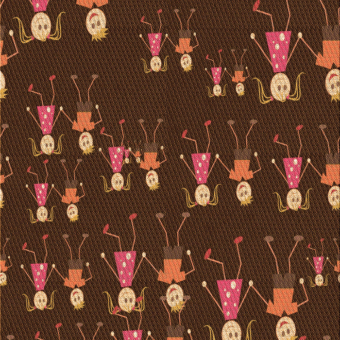 Patterned Red Rug, pat2973org