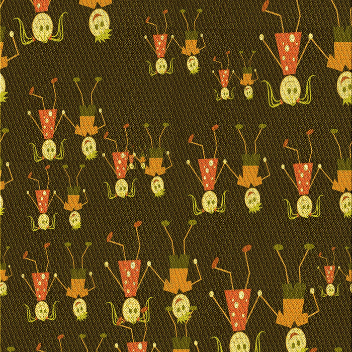 Patterned Red Rug, pat2973yw