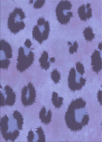 Machine Washable Transitional Deep Periwinkle Purple Rug, wshpat2974blu