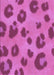 Patterned Bright Neon Pink Purple Rug, pat2974pur