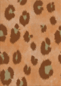 Machine Washable Transitional Mahogany Brown Rug, wshpat2974