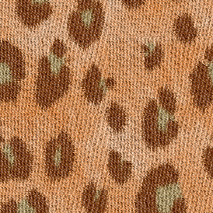 Patterned Mahogany Brown Novelty Rug, pat2974