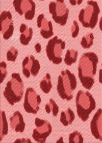Machine Washable Transitional Red Rug, wshpat2975rd
