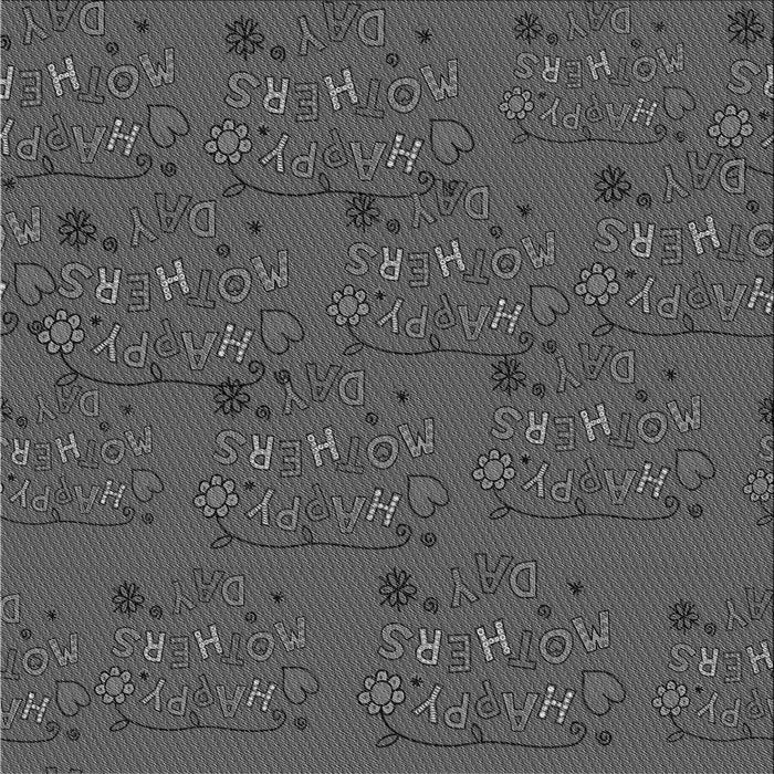 Round Patterned Platinum Gray Rug, pat2977gry