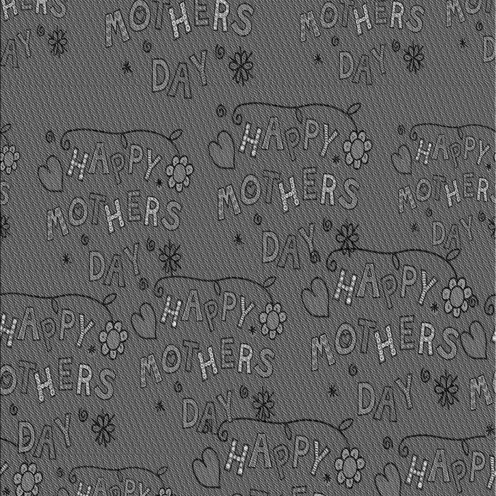 Machine Washable Transitional Platinum Gray Rug, wshpat2977gry