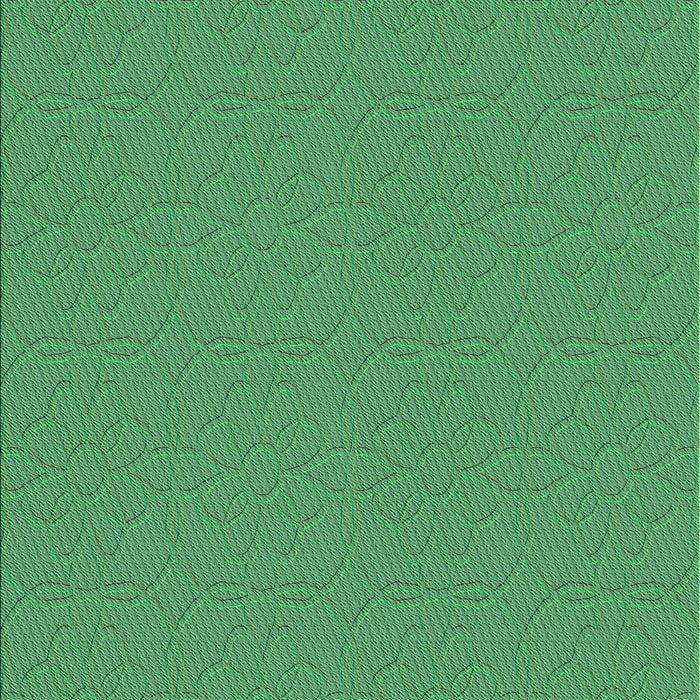 Patterned Sea Green Rug, pat2978grn