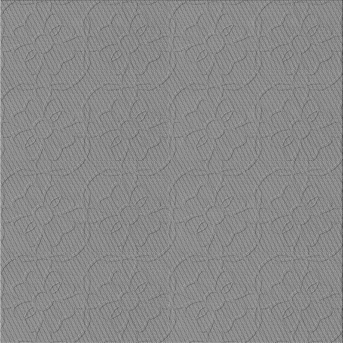 Round Patterned Dark Gray Rug, pat2978gry