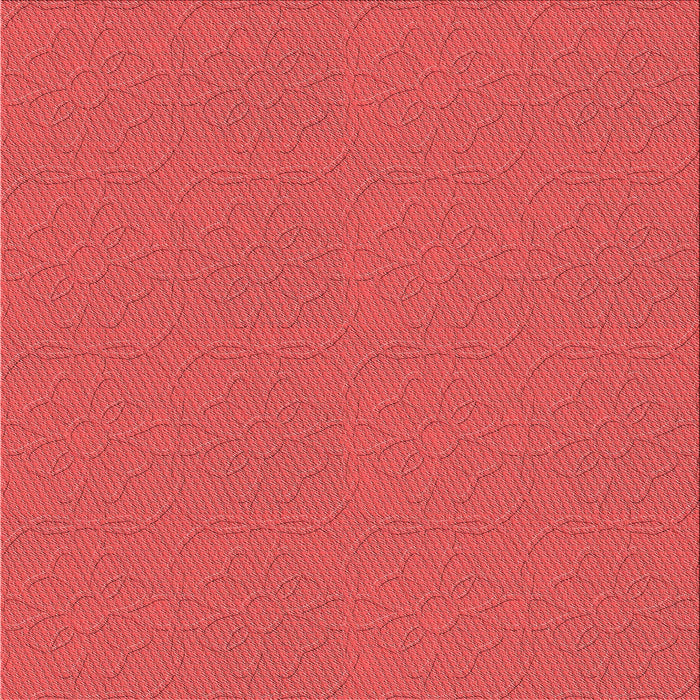 Round Patterned Red Rug, pat2978rd